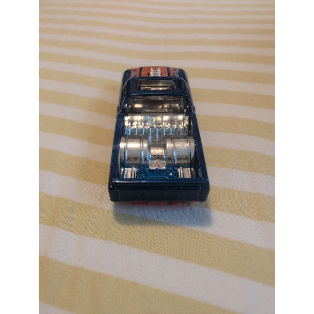Hot Wheels Custom 72 Chevy Luv Pickup Truck 2015 Blue Hot Trucks Rare 1:64